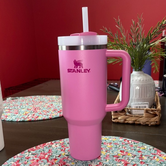 Stanley Other - Stanley Pink Tumbler with Handle